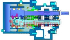 Насос двустороннего всасывания с коротким валом